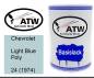 Preview: Chevrolet, Light Blue Poly, 24 (1974): 500ml Lackdose, von ATW Autoteile West.